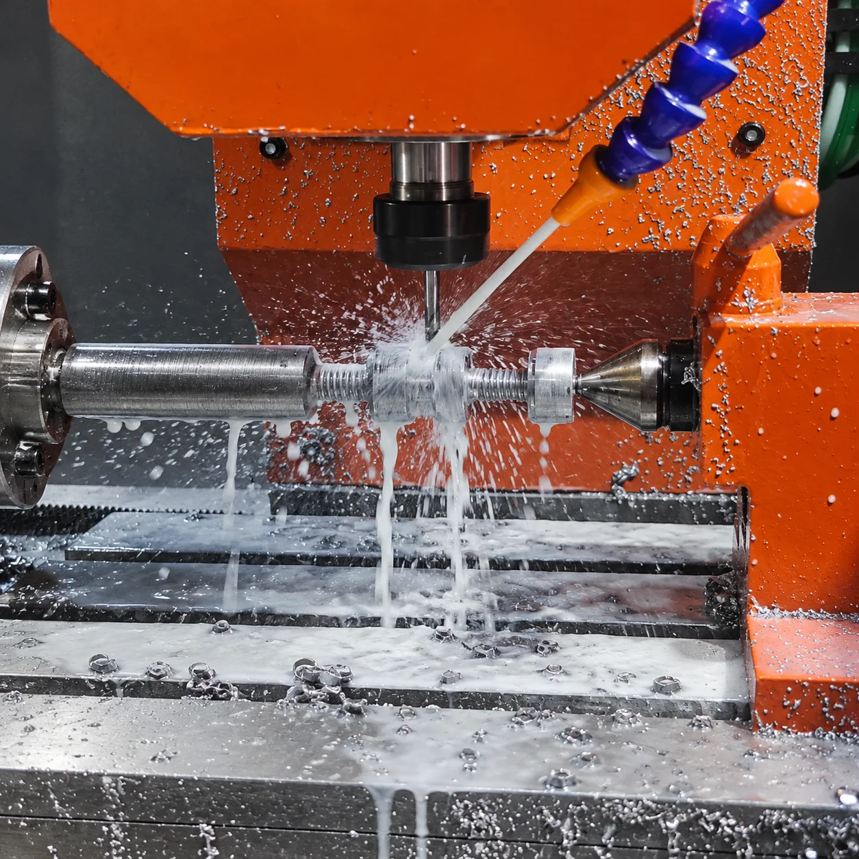 4 Axis Iron Machining