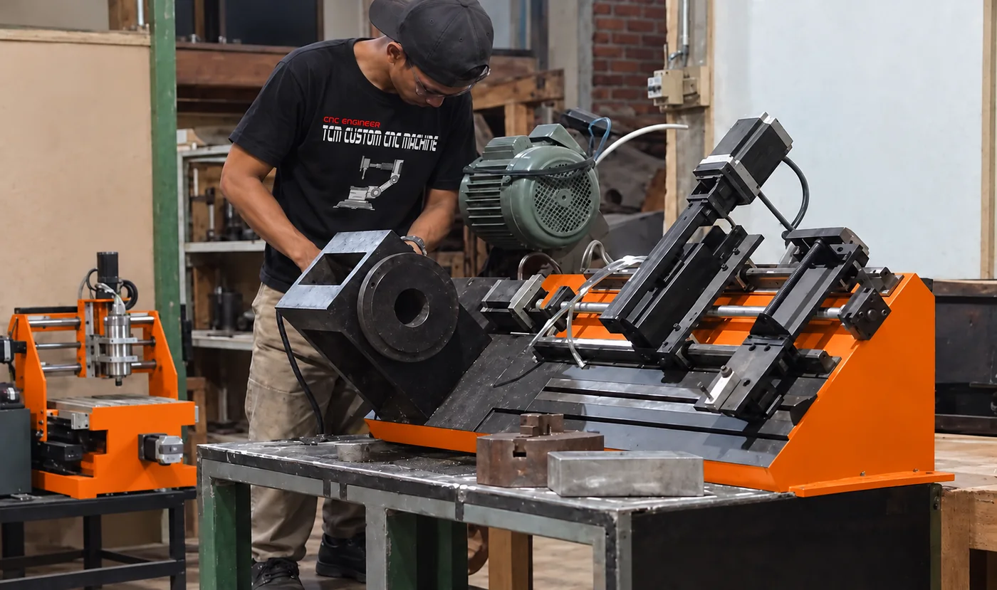 CNC Bubut Custom TCM